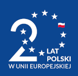 Logotyp - 20 lat w Unii Europejskiej
